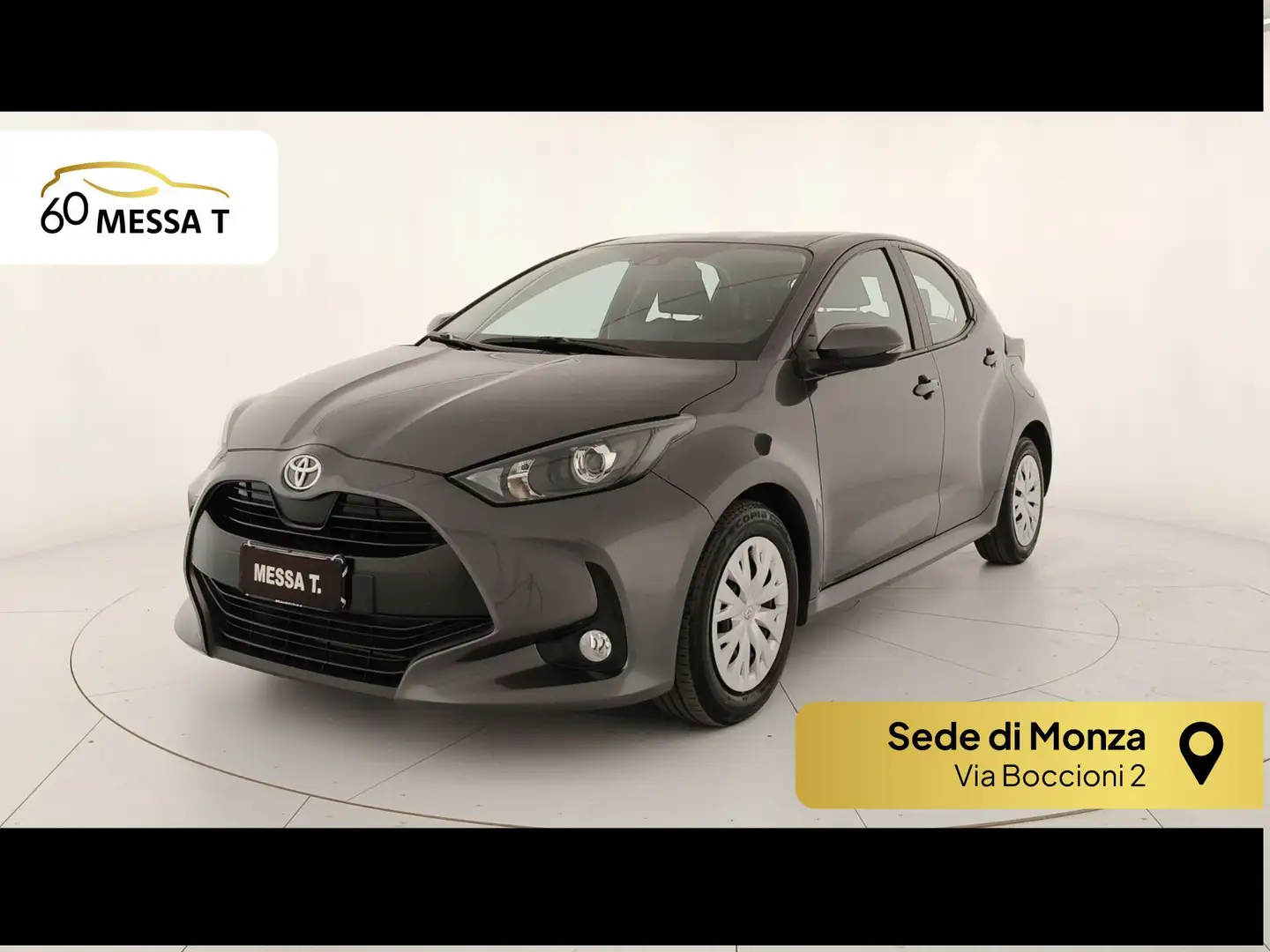 Toyota Yaris 1.0 Active Grigio - 1