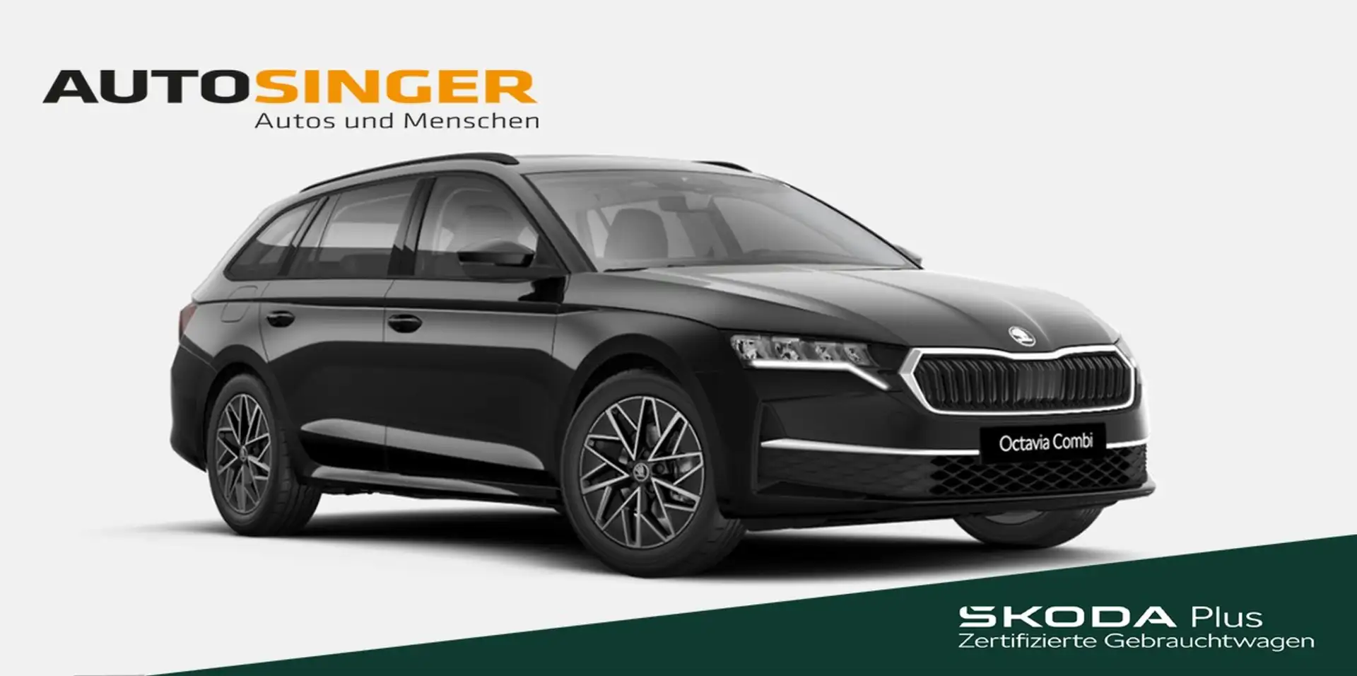 Skoda Octavia Combi Tour TDI DSG *STDHZ*PANO*AHK*ACC* Schwarz - 1