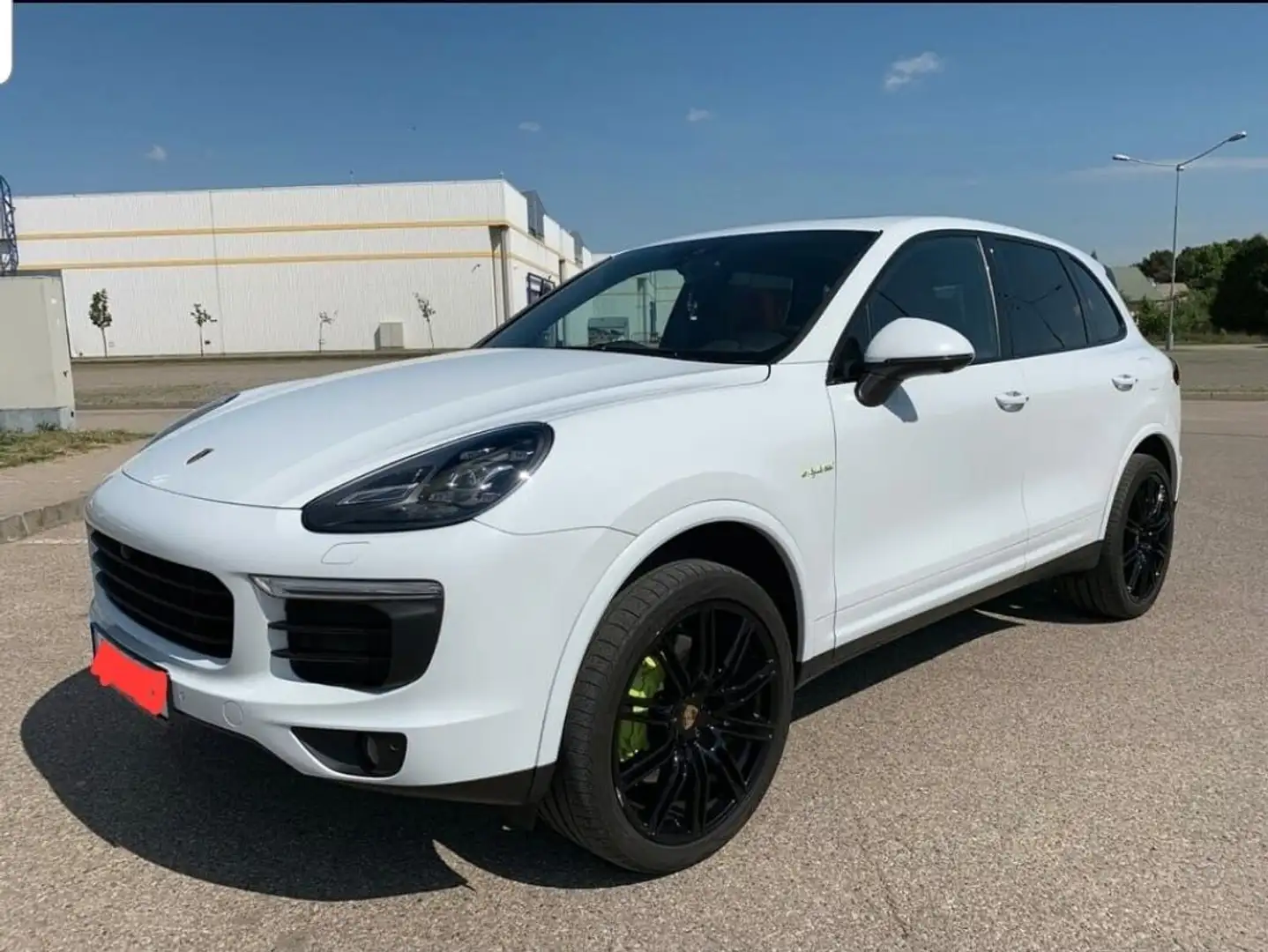 Porsche Cayenne S E-Hybrid PlatinumEd. SITZBELÜF+PANO+21 Weiß - 1