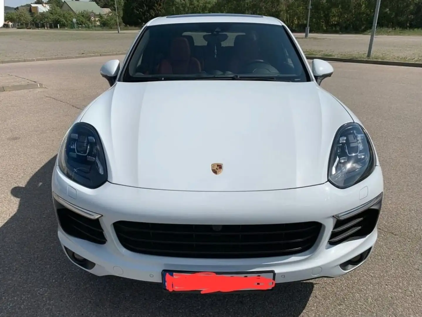 Porsche Cayenne S E-Hybrid PlatinumEd. SITZBELÜF+PANO+21 Weiß - 2