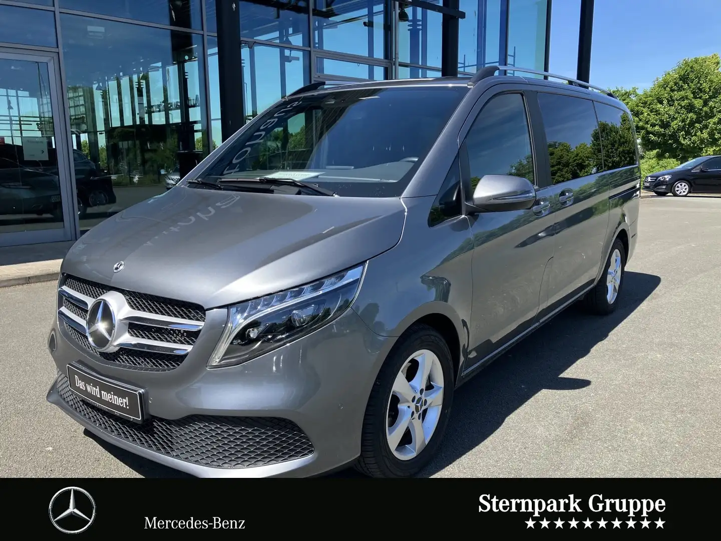 Mercedes-Benz V 250 V 250 d Distro+LED+AHK2,5+Innenhimmel schwarz Grijs - 2