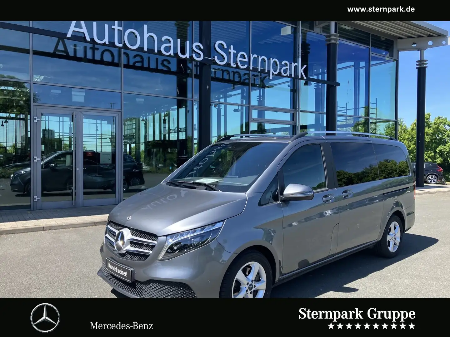 Mercedes-Benz V 250 V 250 d Distro+LED+AHK2,5+Innenhimmel schwarz Grijs - 1