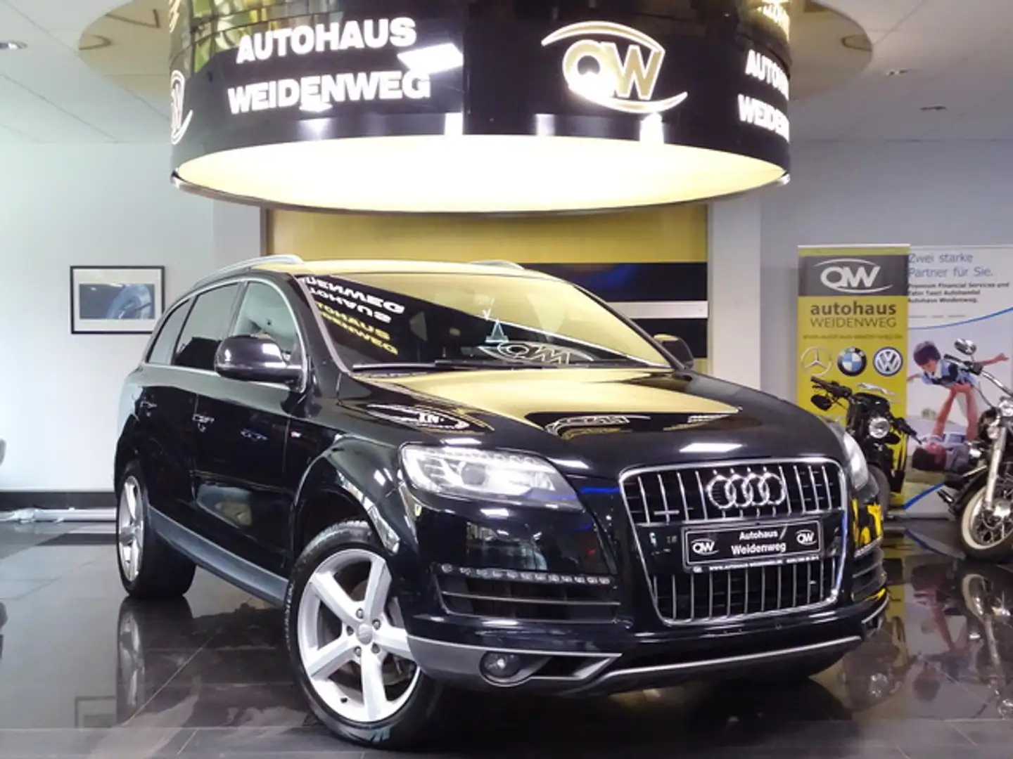 Audi Q7 3.0 TDI S-Line Quattro Leder Navi PDC Xenon Negro - 1