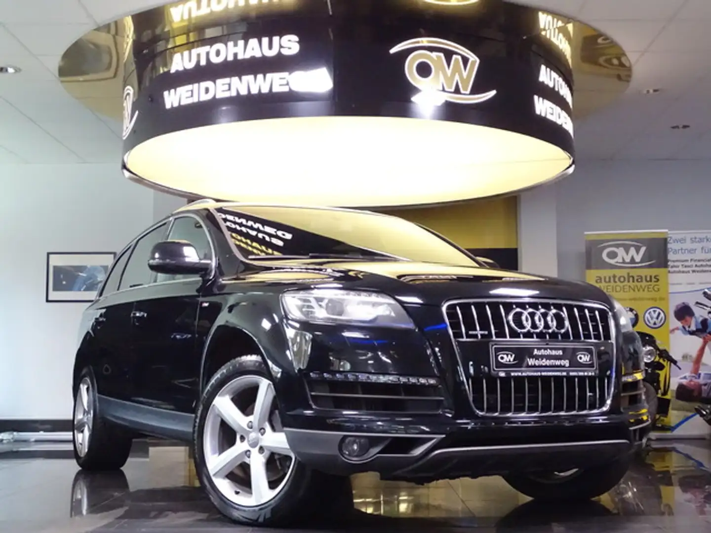 Audi Q7 3.0 TDI S-Line Quattro Leder Navi PDC Xenon Schwarz - 2