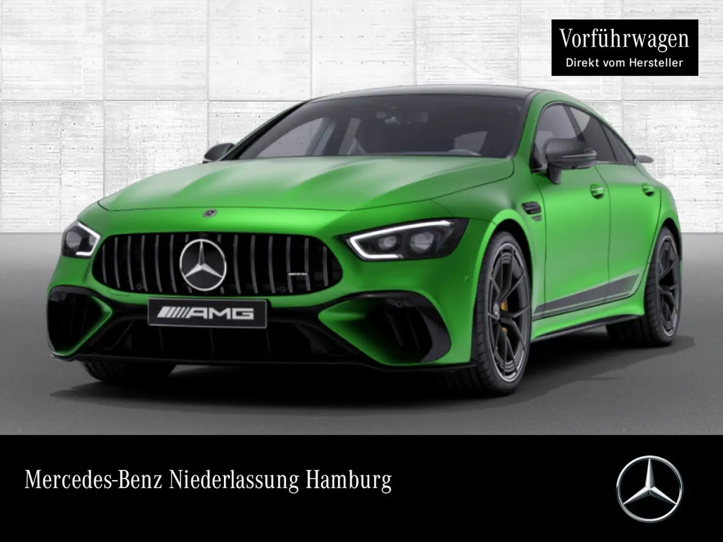 Mercedes-Benz AMG GT 63 S E  Cp. Keramik Carbon AeroPak Pano HUD Grün - 1