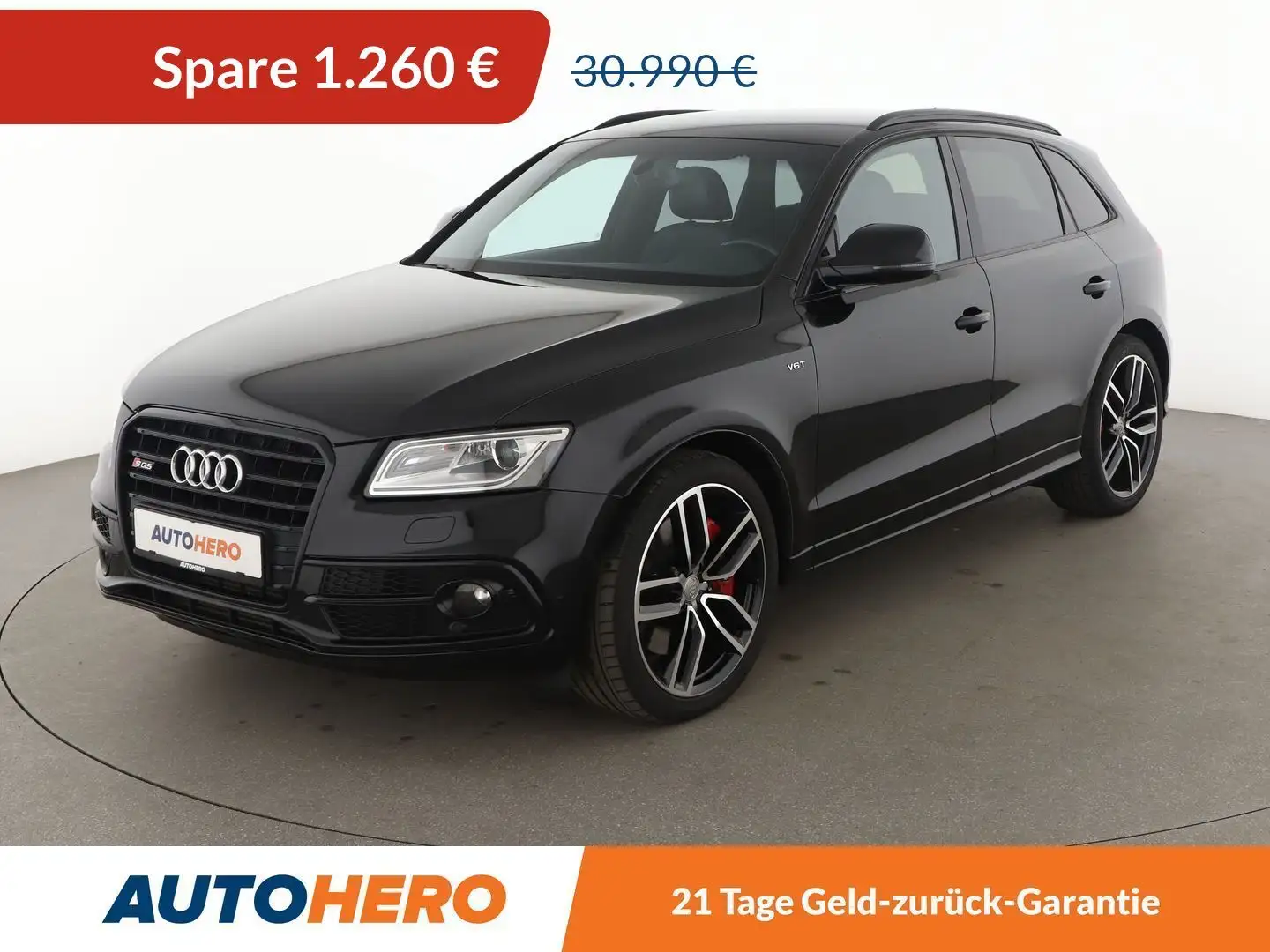 Audi SQ5 3.0 V6 TDI quattro Plus Aut.*NAVI*XENON*ACC*AHK* Noir - 1