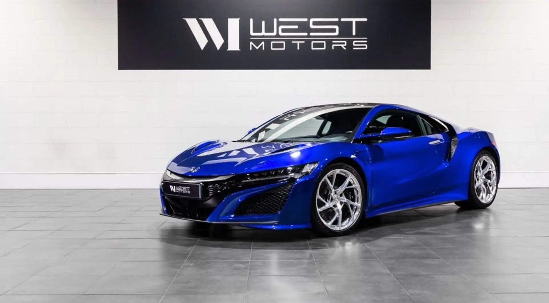 Honda NSX V6 3.5 581 – IMMAT France Nouvelle Bleu Pearl Carbone 1464E-Mois Blau - 1