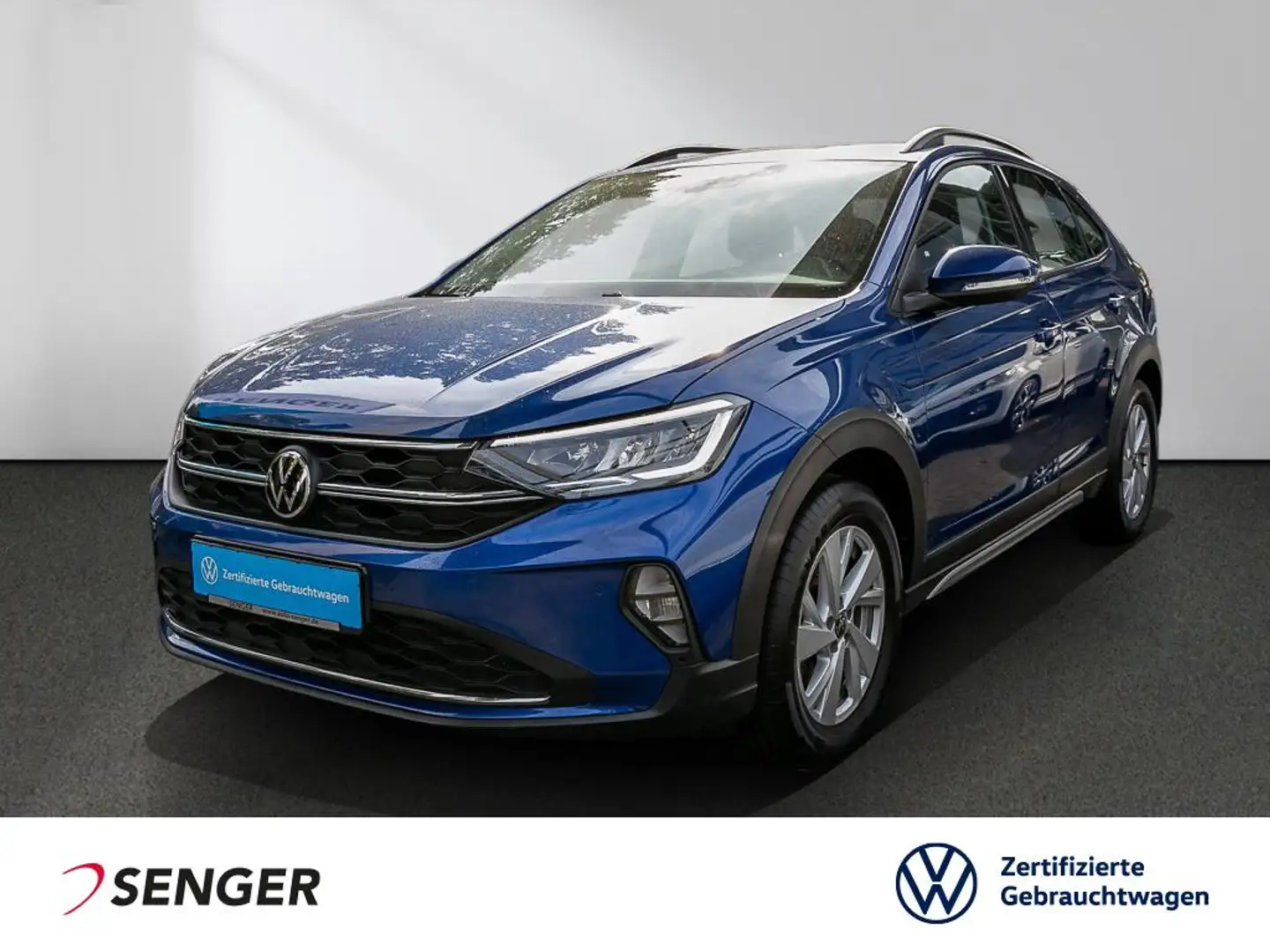 Volkswagen Taigo 1.0 TSI Life LED SHZ PDC App-Connect Bleu - 1