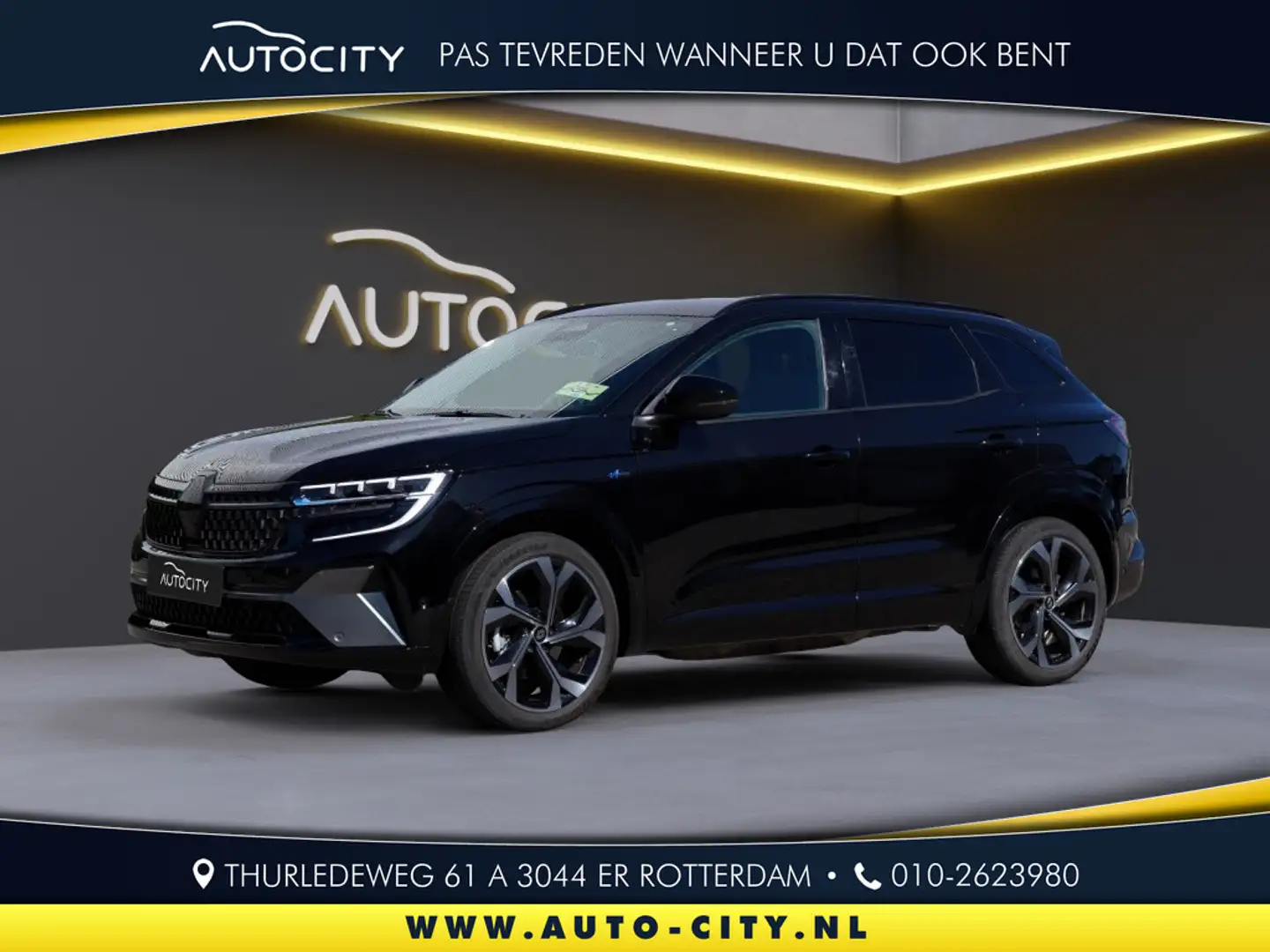 Renault Austral Austral 1.2 E-TECH Esprit Alpine Hybrid 200 pk Zwart - 1