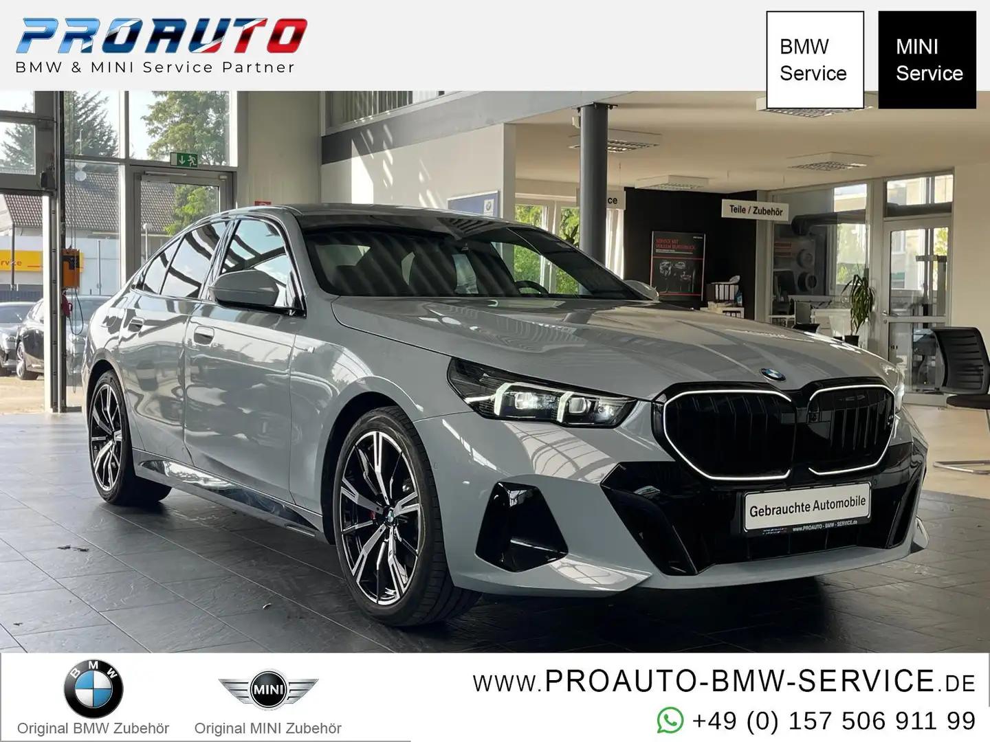 BMW 520 i M Sport Pro A-LED/ICONIC/360°/20"/HUD Gris - 1