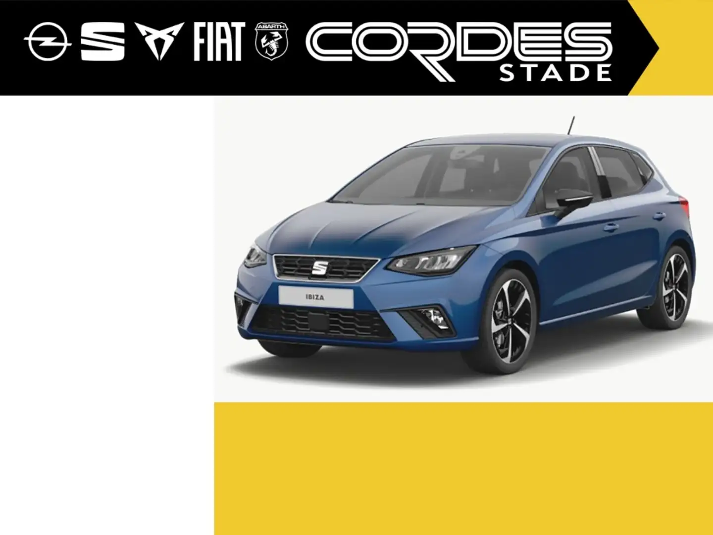 SEAT Ibiza FR 1.0 TSI - 265 € ohne Anzahlung Blau - 1