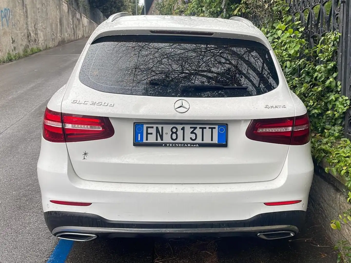 Mercedes-Benz GLC 250 GLC - X253d Excl. 4matic auto AMG TETTO PANORAMA Bianco - 2