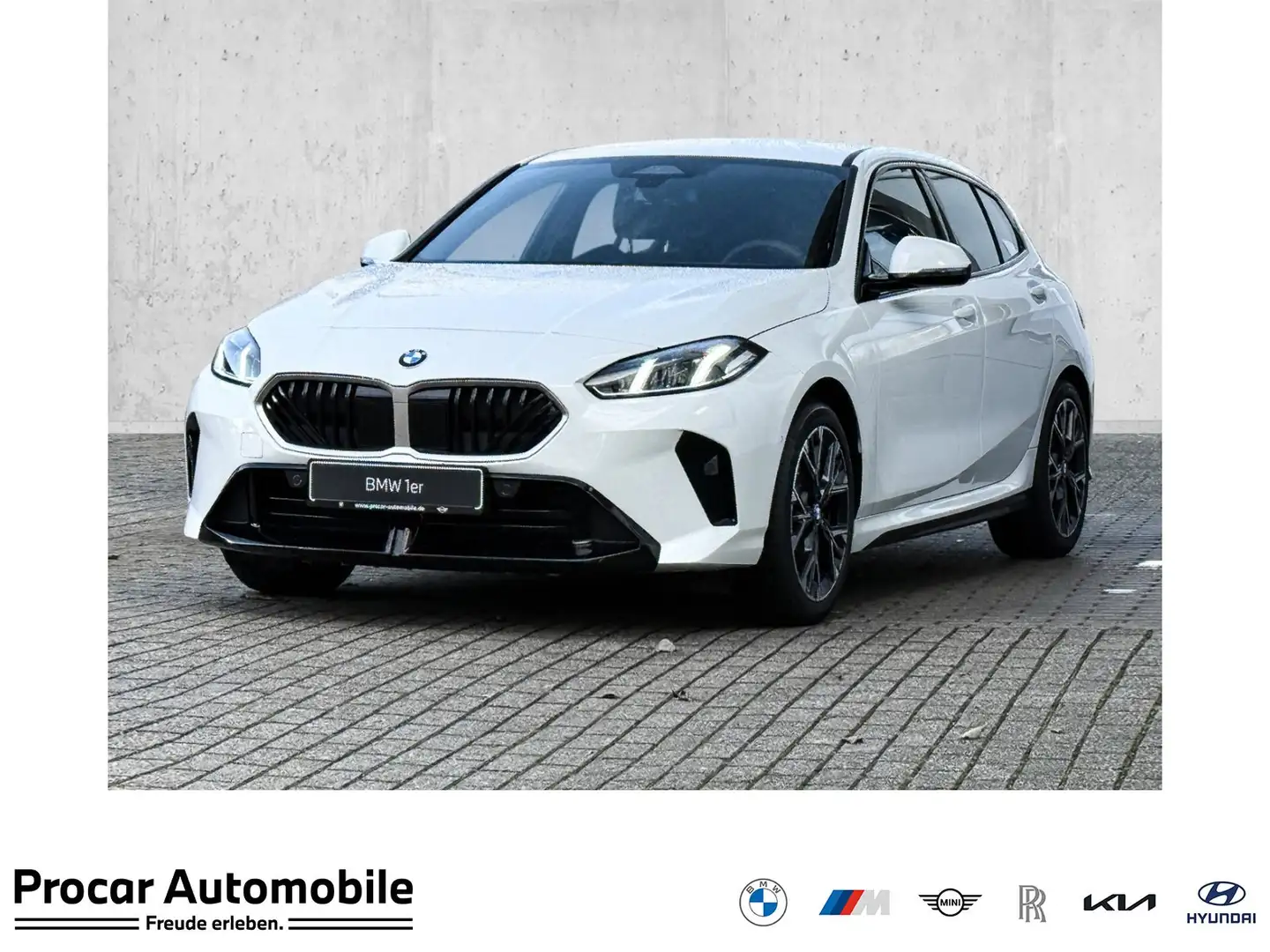 BMW 116 M Sportpaket * Sitzheizung * Navigationssystem * R Biały - 1