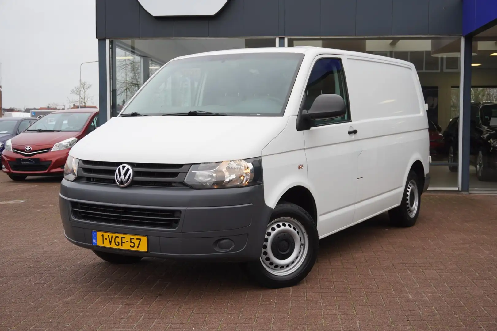 Volkswagen Transporter 2.0 TDI L1H1 DC Comfortline | 3 zitter | Airco | 1 Белый - 1