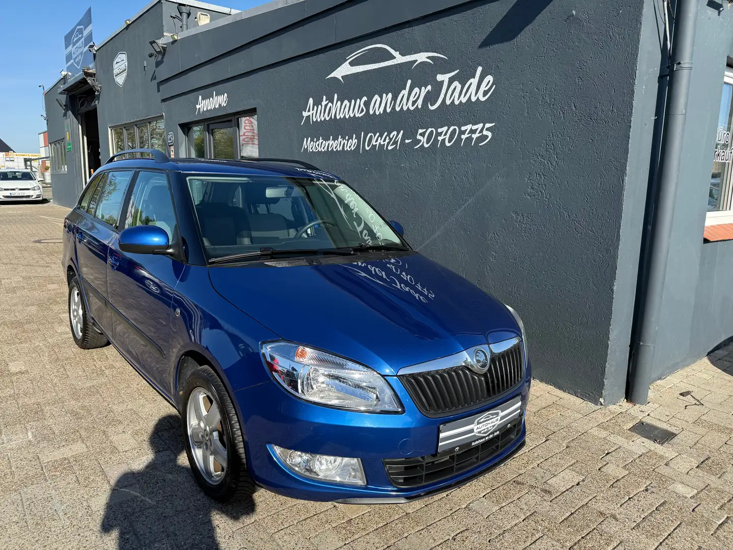 Skoda Fabia Cool Edition*Klima*HU/AU NEU*Alu*Euro5*12M Gwl Blau - 1
