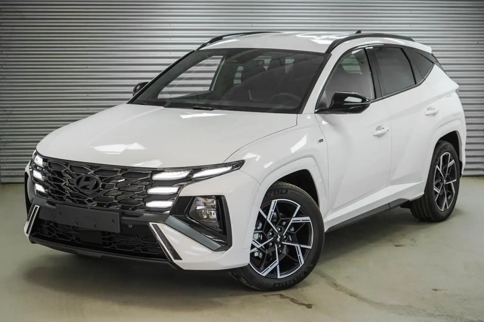 Hyundai TUCSON 1,6 T-GDI DCT 4x4 N-Line - LAGER 132 kW (179 PS... Weiß - 1
