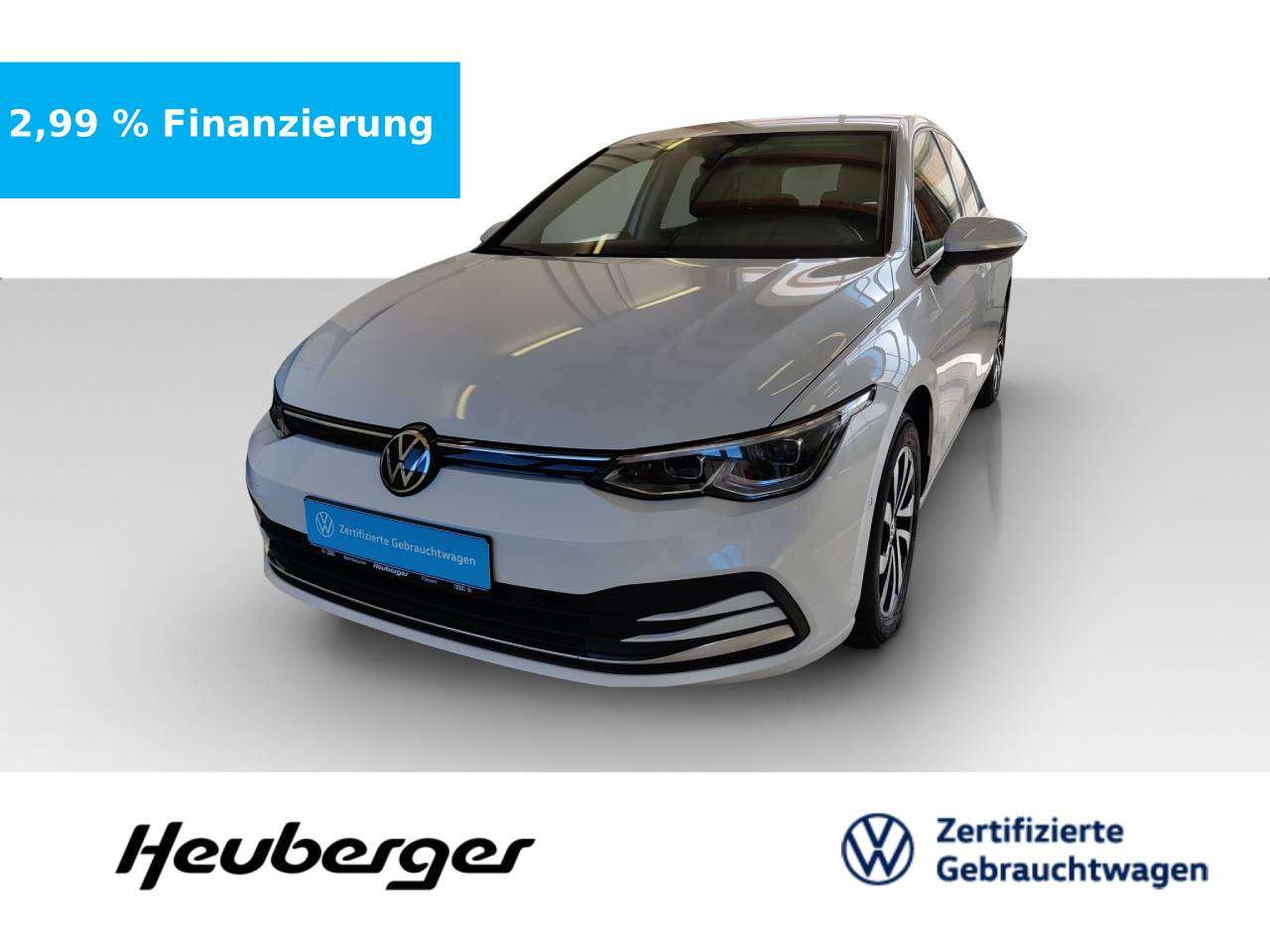 Volkswagen Golf 2023 — VIII 1.5 TSI Active, HUD, R. Kamera, Standh