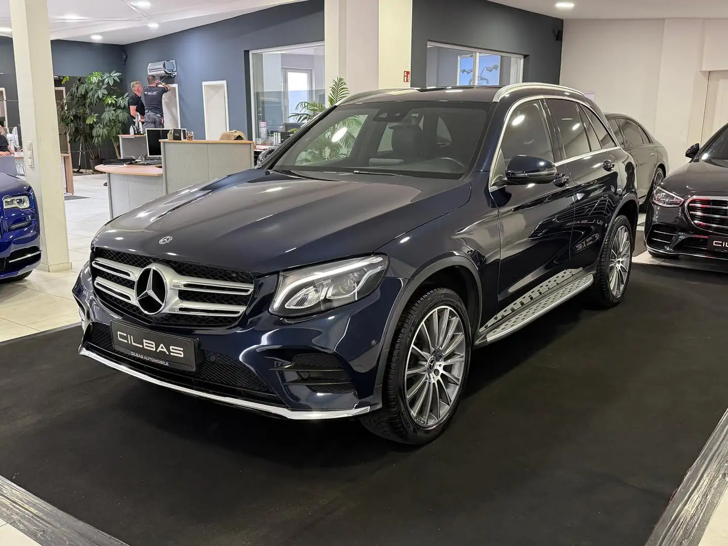Mercedes-Benz GLC 250 4M AMG-Line*KAM*LED*AHK*SHZ*AMBI*TOTW.* Albastru - 1