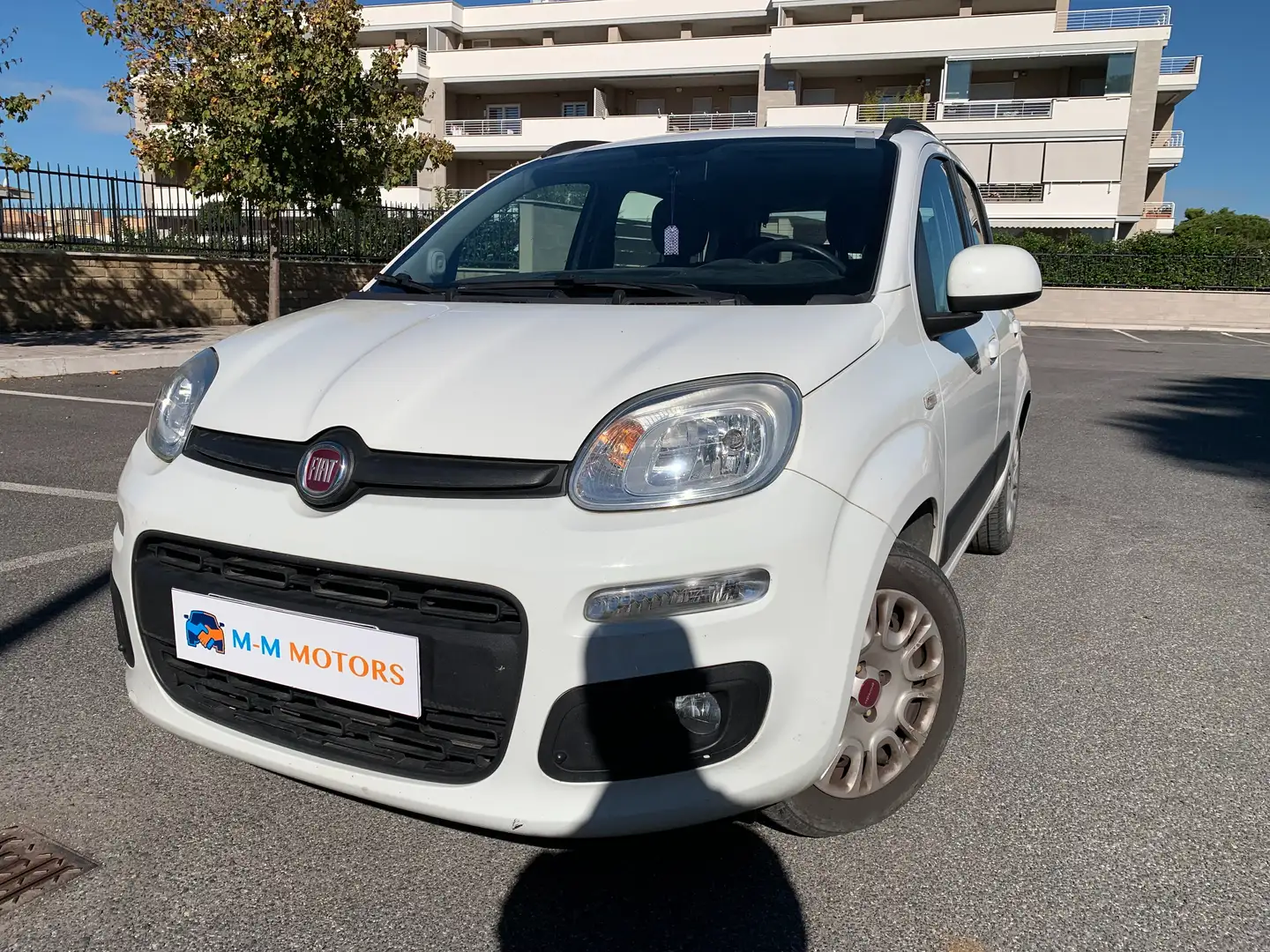 Fiat Panda Panda III 1.3 mjt 16v Lounge 75cv E5+ Blanc - 1