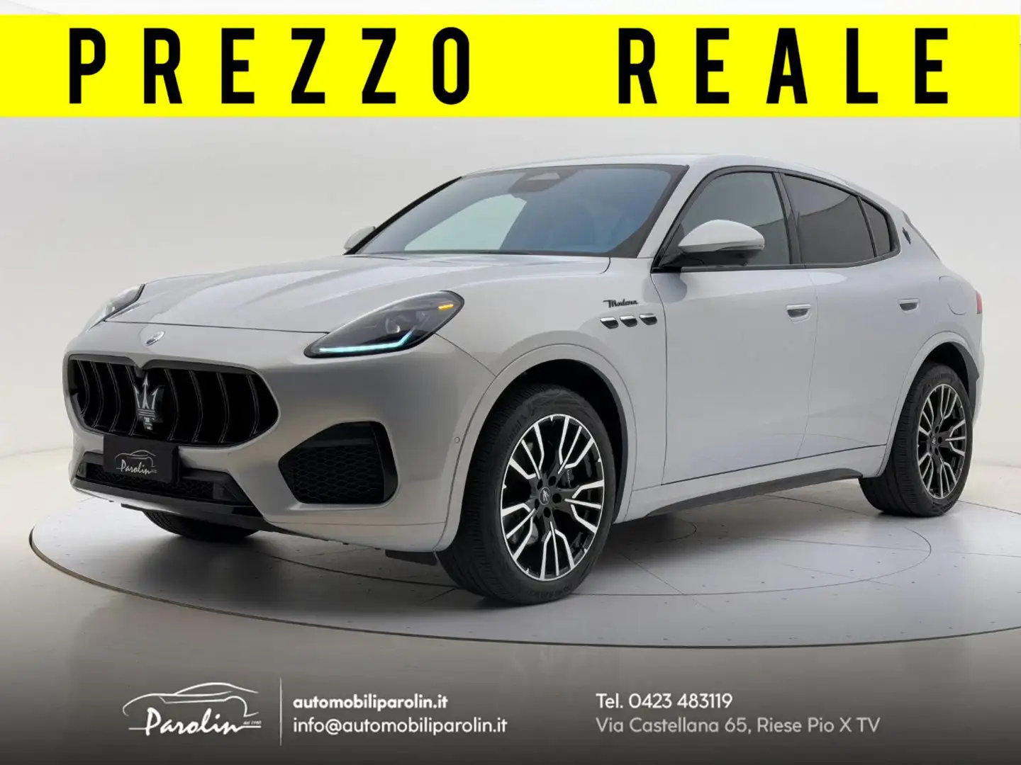 Maserati Grecale Grecale MHEV 330 CV Modena HeadUp-ACC-Sonus-360° Bianco - 1