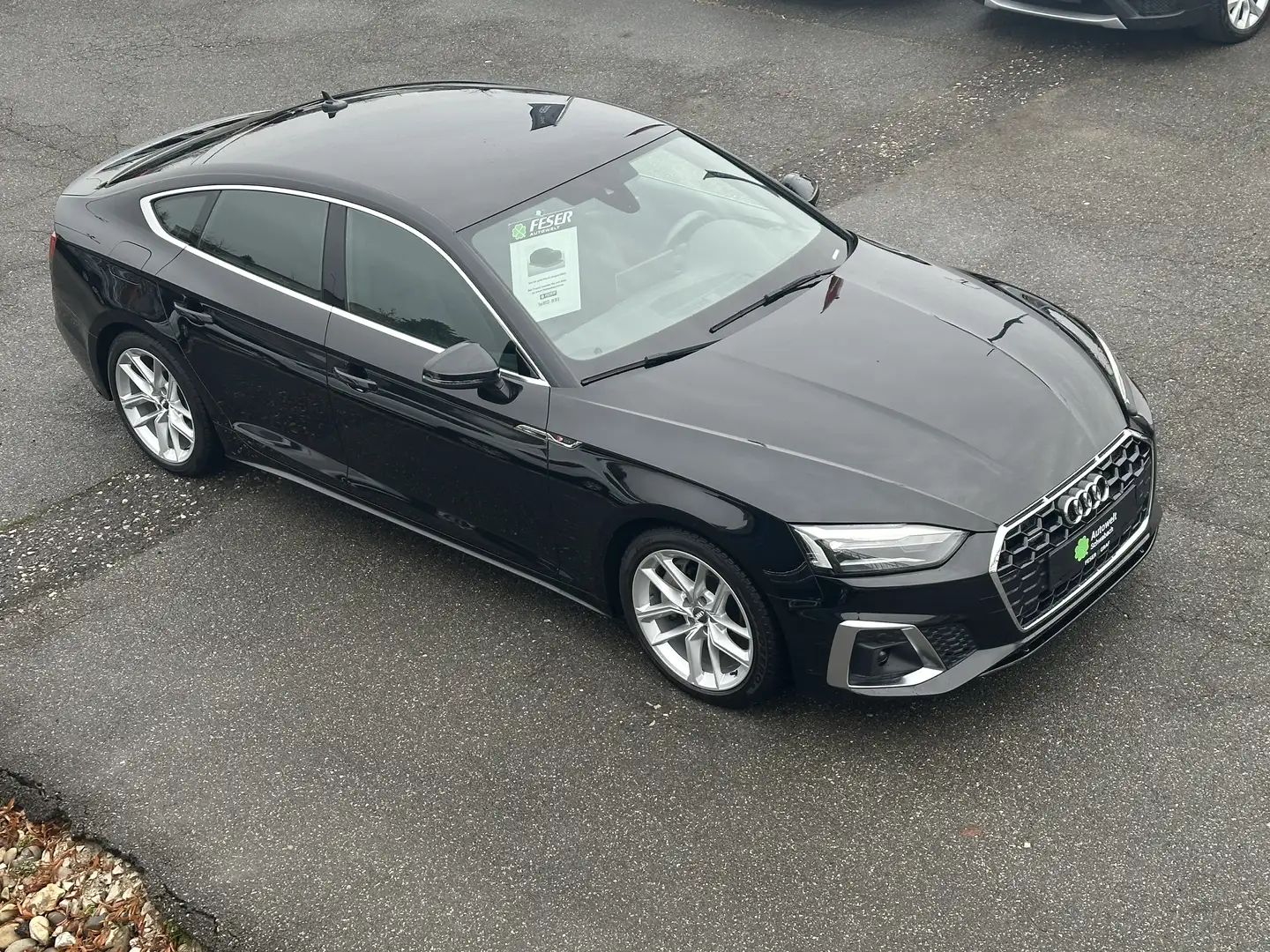 Audi A5 Sportback S line 45 TFSI qu. KAM NAVI VIRTUAL Schwarz - 1