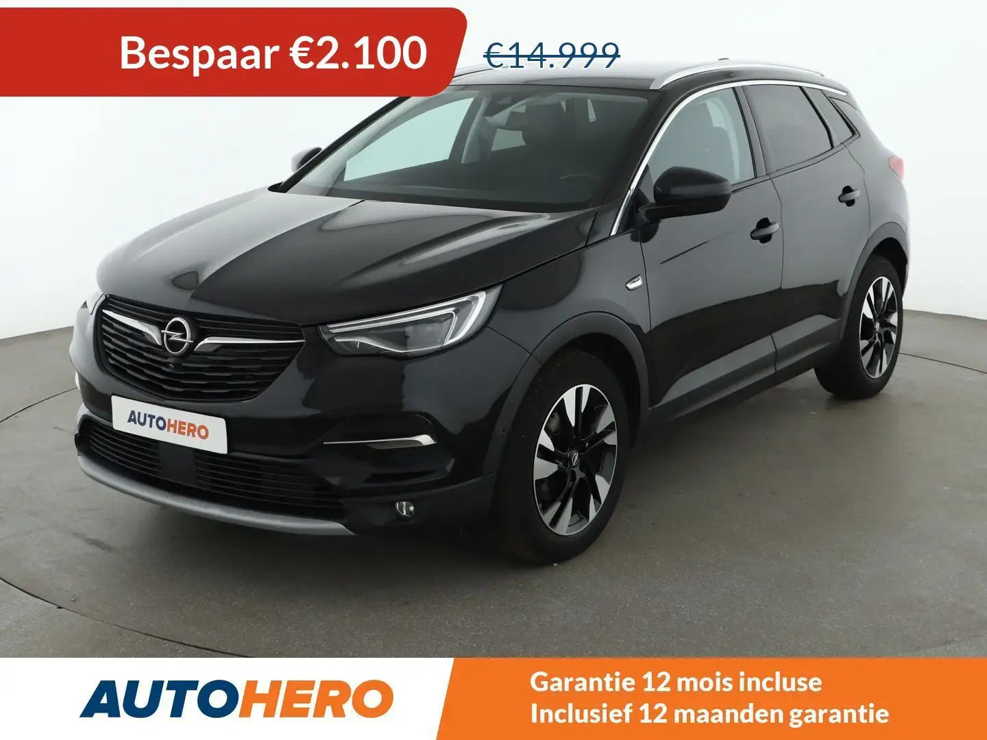 Opel Grandland X 1.5 CDTI Ultimate Zwart - 1
