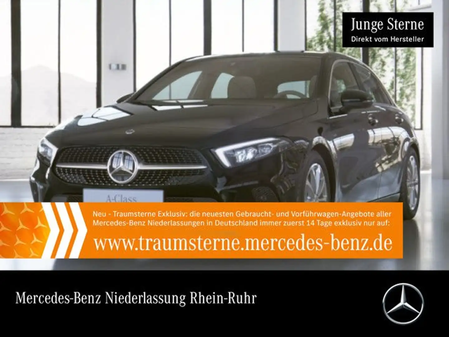 Mercedes-Benz A 250 e PROGRESSIVE+LED+KAMERA+TOTW+8G Schwarz - 1