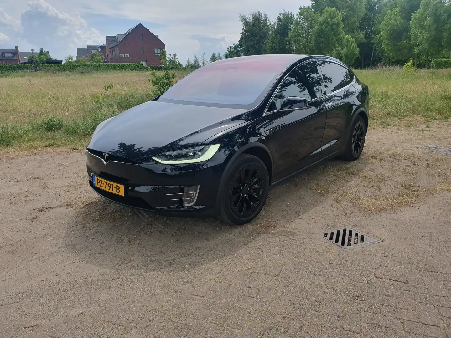 Tesla Model X 100 KWH LONG RANGE CCS autopilot 2.5 Zwart - 2