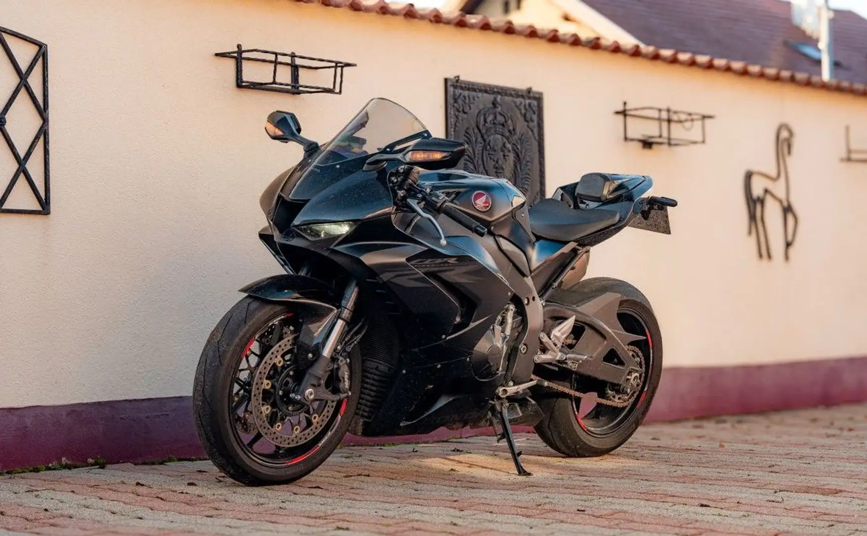 Honda Fireblade CBR 1000 rr fireblade garantie constructeur entretien complet echappement akrapovic Negro - 1