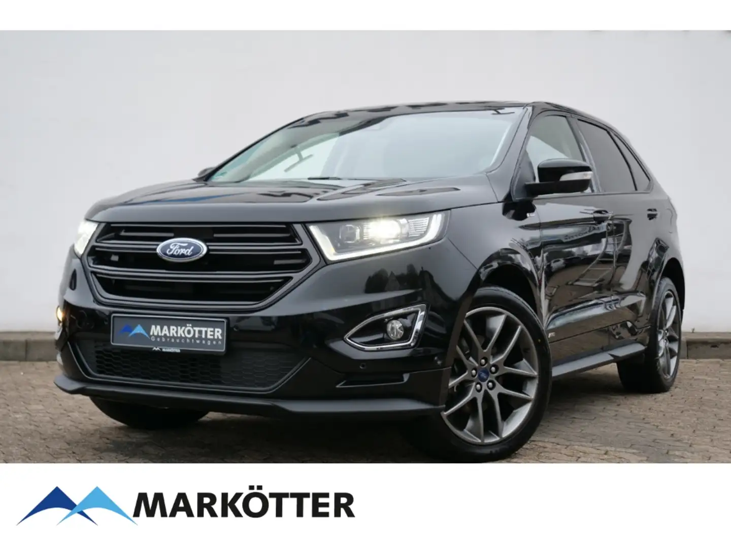 Ford Edge 2.0 TDCi 4x4 ST-Line ACC/Pano/Sitzklima/AHK Schwarz - 1