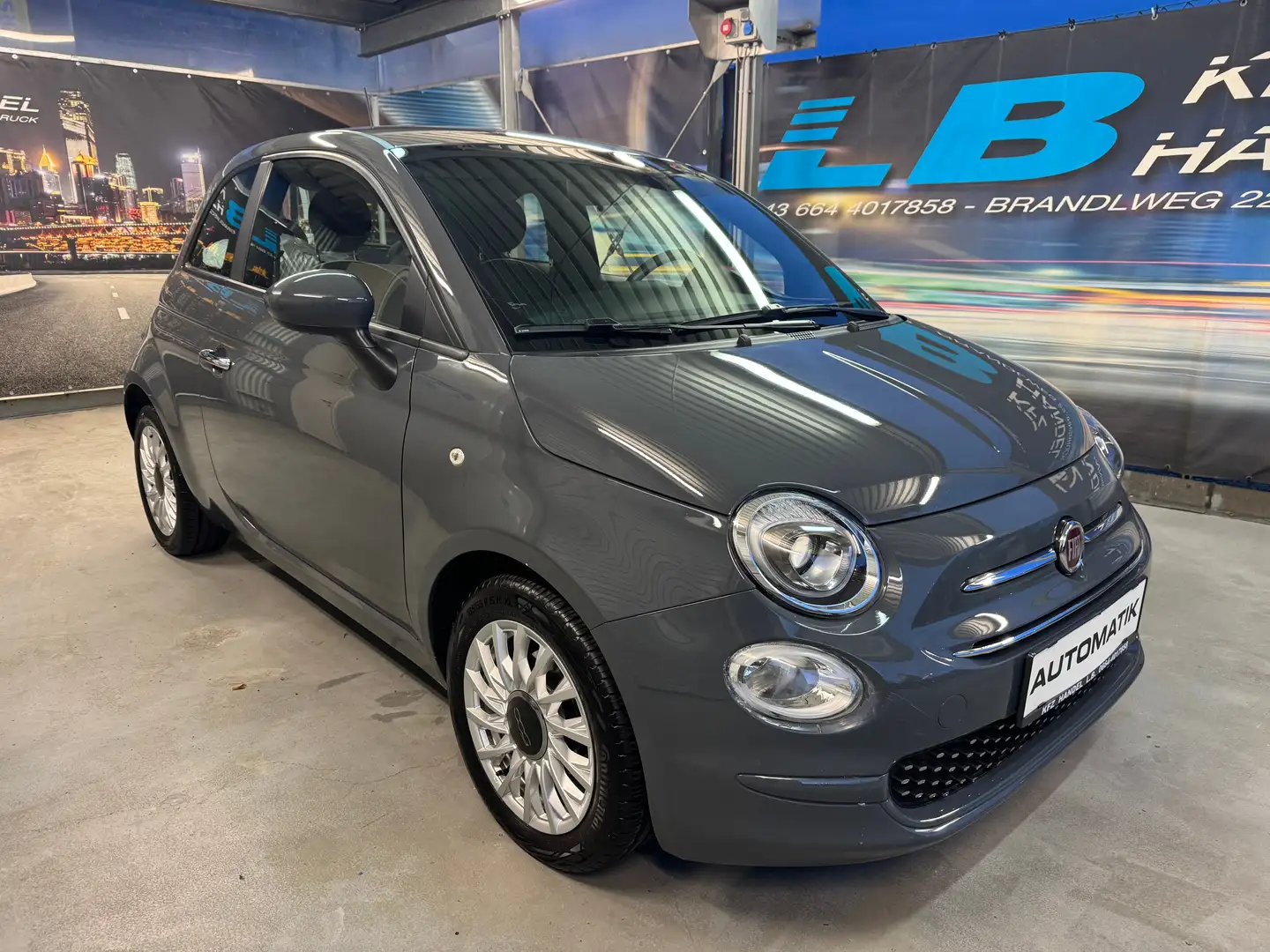 Fiat 500 Lounge Grau - 1