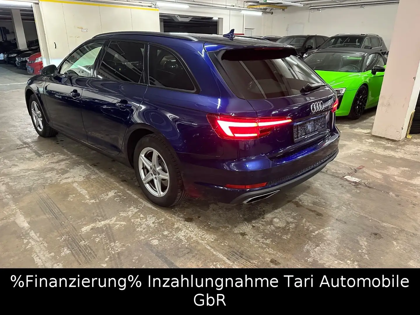 Audi A4 35 TDI Avant Matrix-LED,Navi,AHK,1.Hand,71tkm Blu/Azzurro - 1