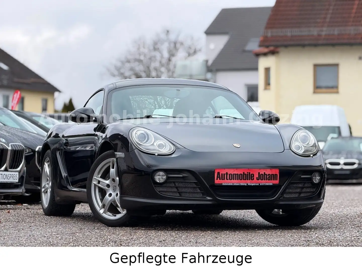 Porsche Cayman 2.9 (987.2 Facelift) Coupé 8-fach bereift Schwarz - 1