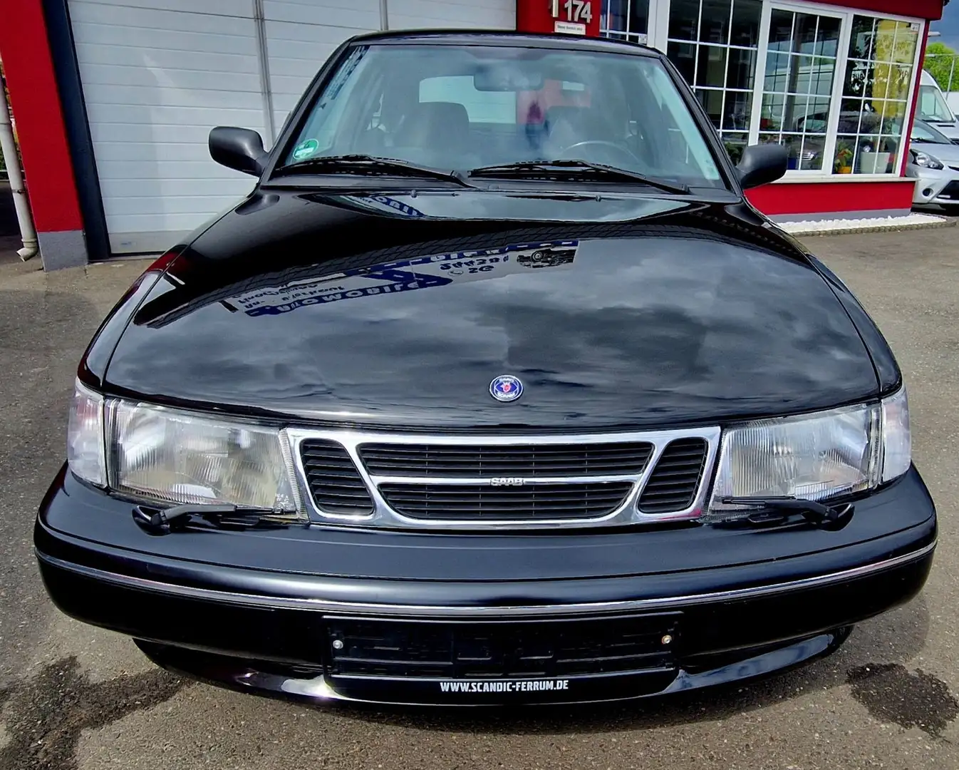 Saab 900 R900 2.0 Turbo Coupe  Leder+Klima+ Top- Zustand Fekete - 2