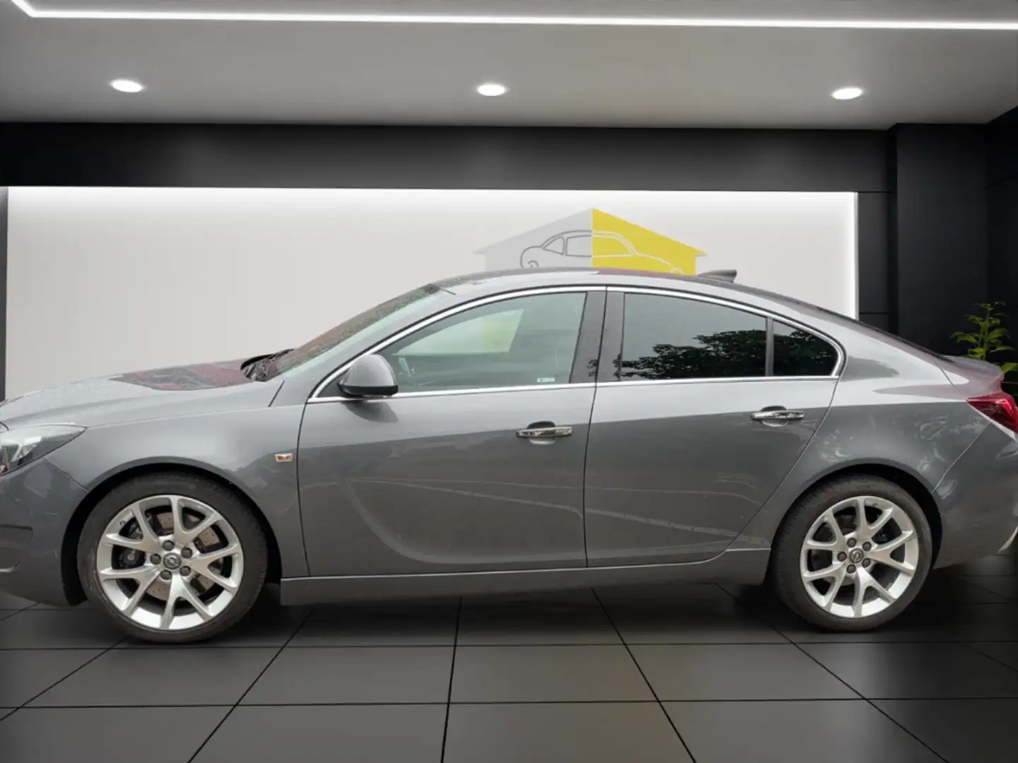 Opel Insignia OPC 2.8 V6 Turbo 4x4 Autom. Recaro+Bre OPC Szary - 2