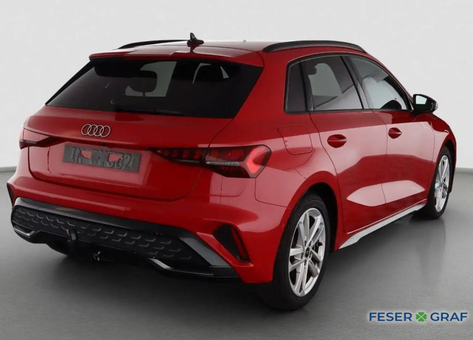 Audi A3 S line 30 TFSI +Matrix+ACC+Kamera+AHK+ Rojo - 2