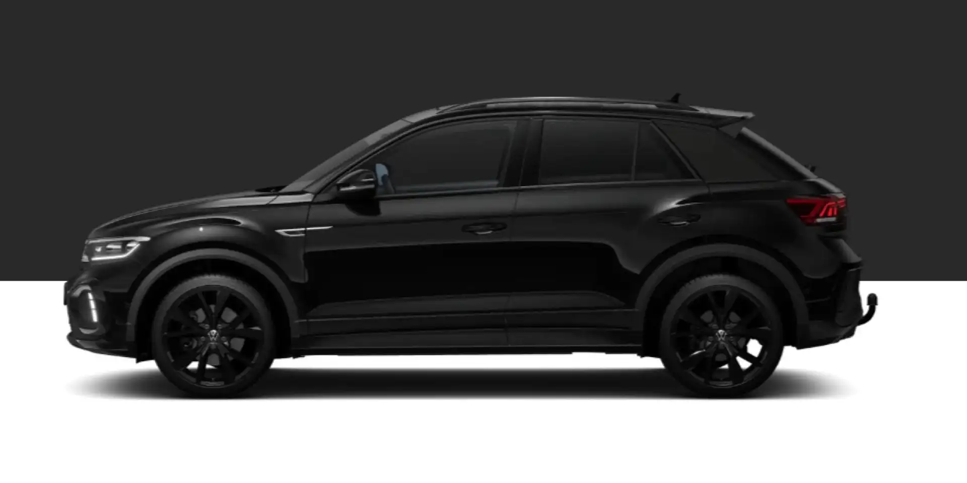 Volkswagen T-Roc R-Line 1.5 l TSI OPF 110 kW (150 PS) 7-Gan Schwarz - 2