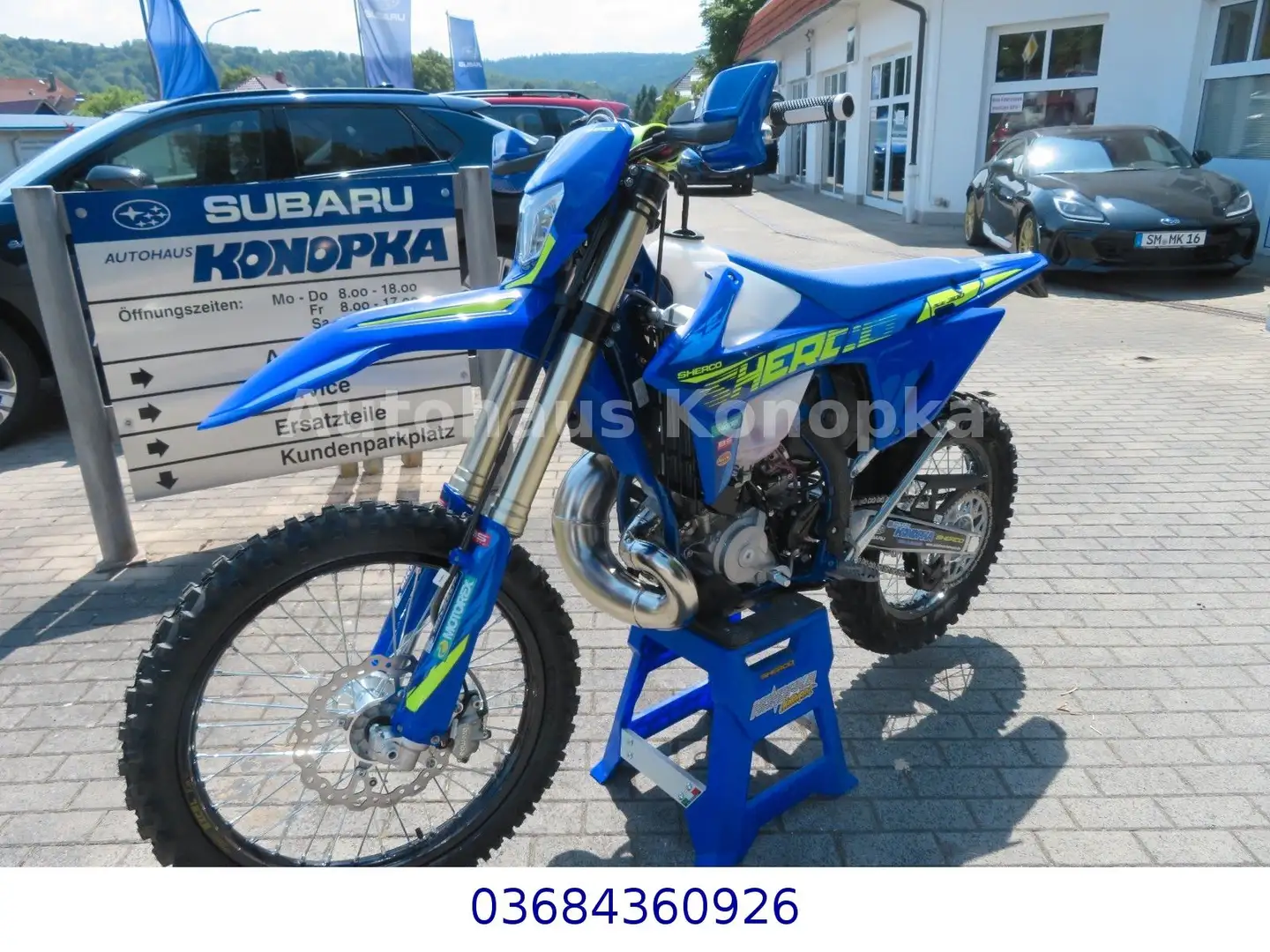Sherco 300 SEF actory 2026 mit Zulassung 4,99% Blau - 1