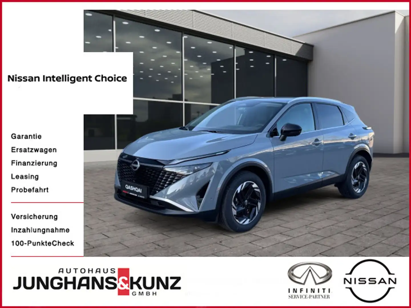 Nissan Qashqai QASHQAI MY25 1.5 e-POWER 205 PS Generation 3!!! Gris - 1