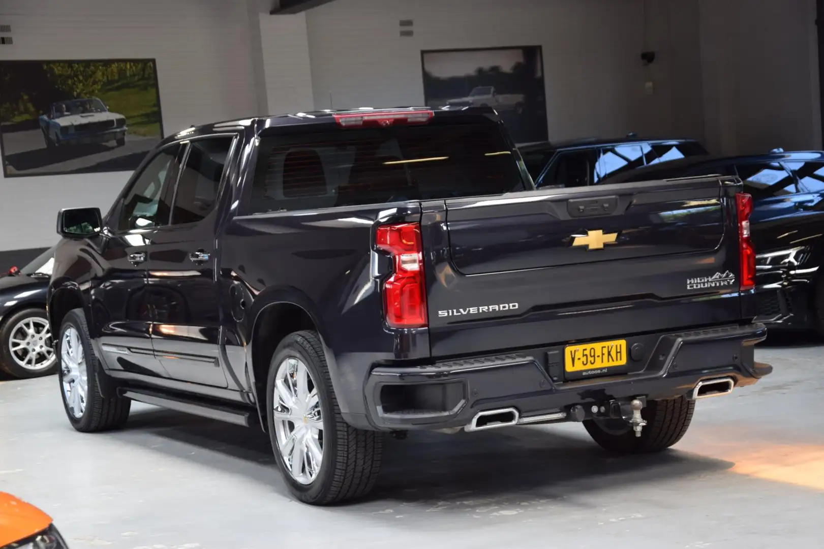 Chevrolet Silverado CHEVROLET 1500 V8 6.2ltr LPG Panorama-dak BPM-vrij Azul - 2