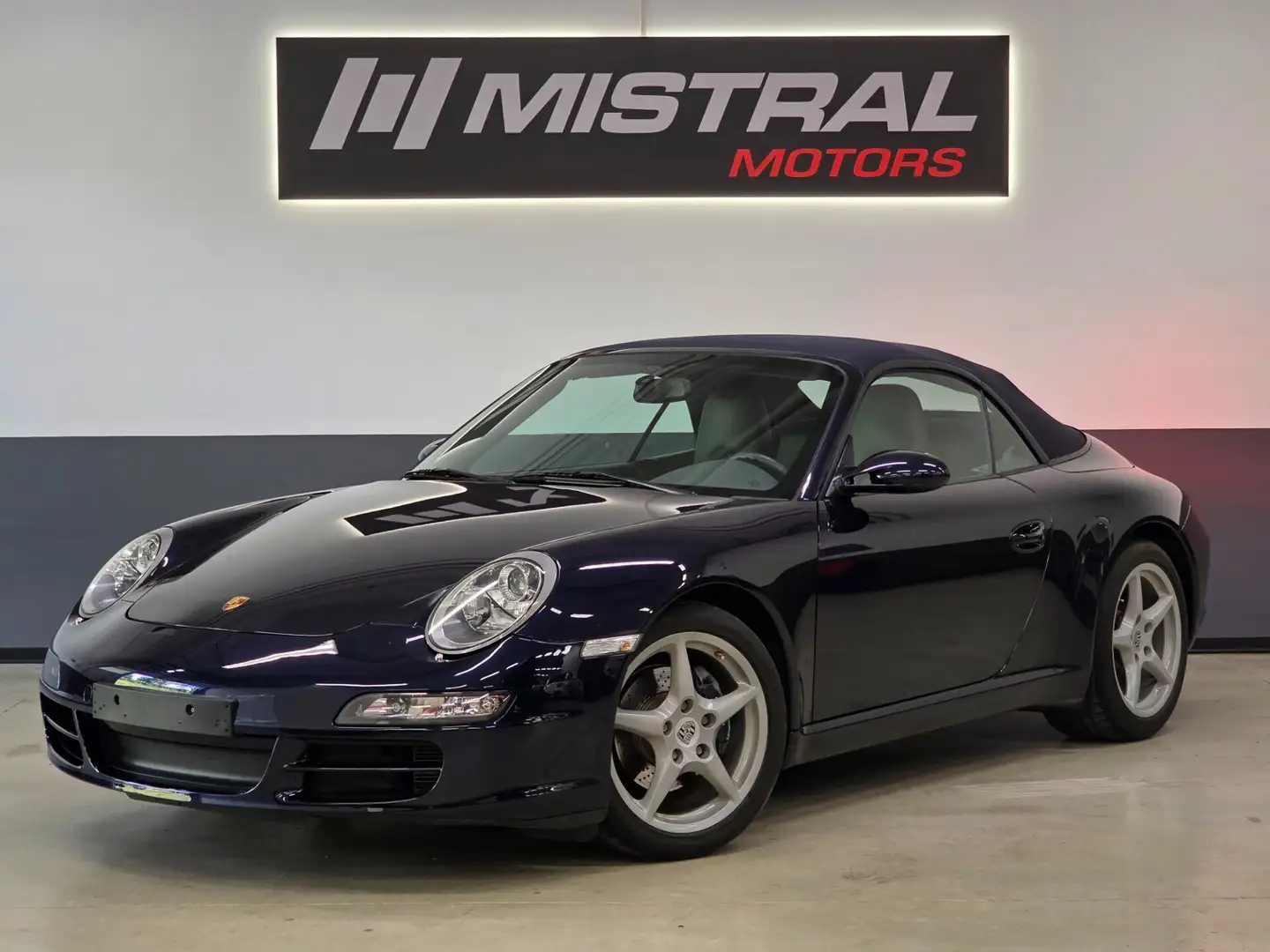 Porsche 911 911 Carrera Cabriolet Bleu - 1