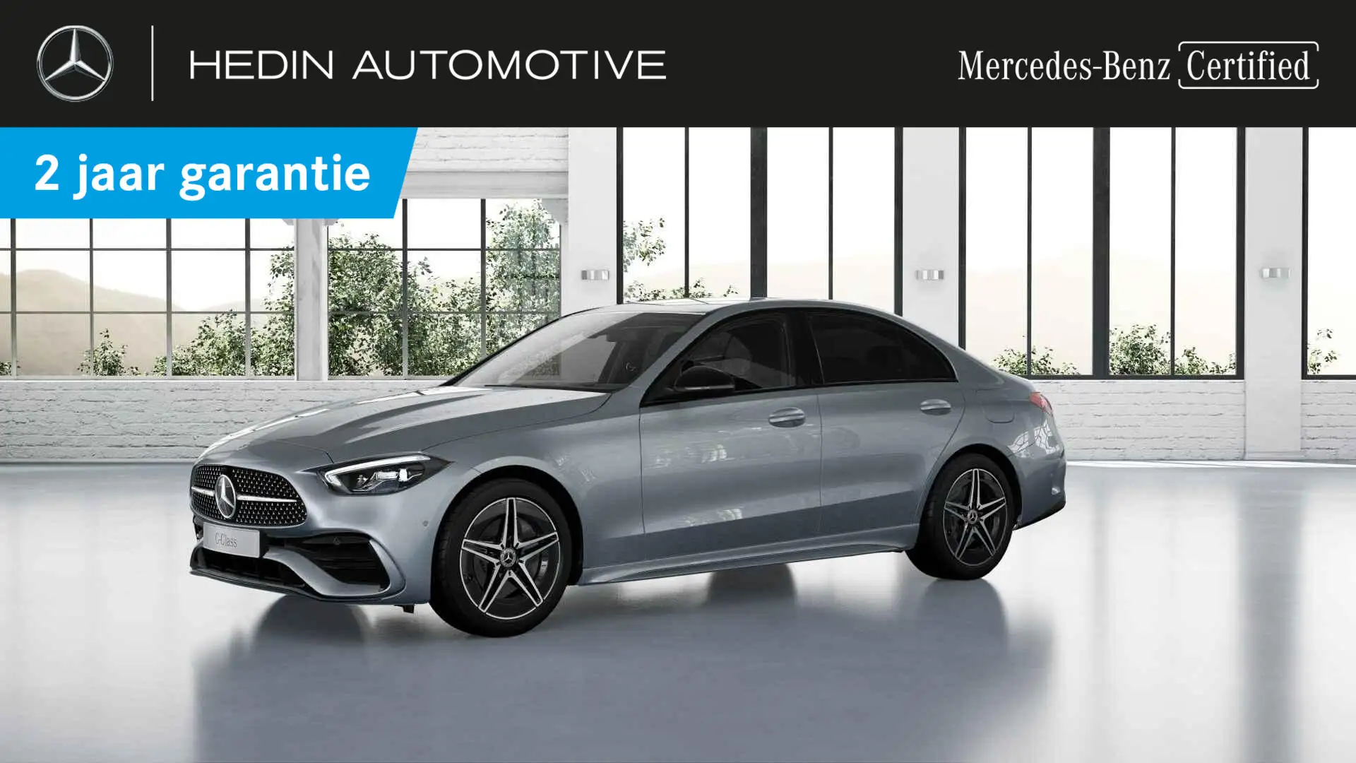Mercedes-Benz C 300 e Berline AMG Line | Nightpack | Verwarmde Zetels Silber - 1