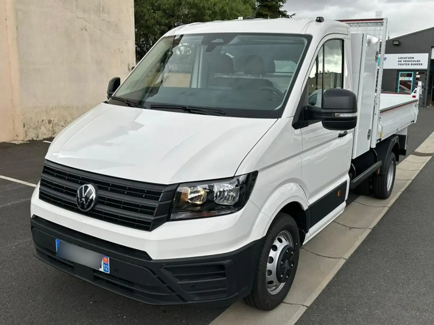 Volkswagen Crafter 2.0 Tdi 163ch Business L4 Benne Coffre Grau - 1