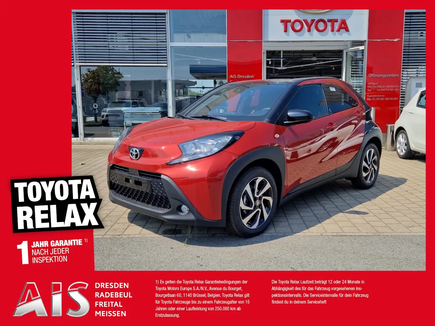 Toyota Aygo X 1.0 Teamplayer Zwart - 1