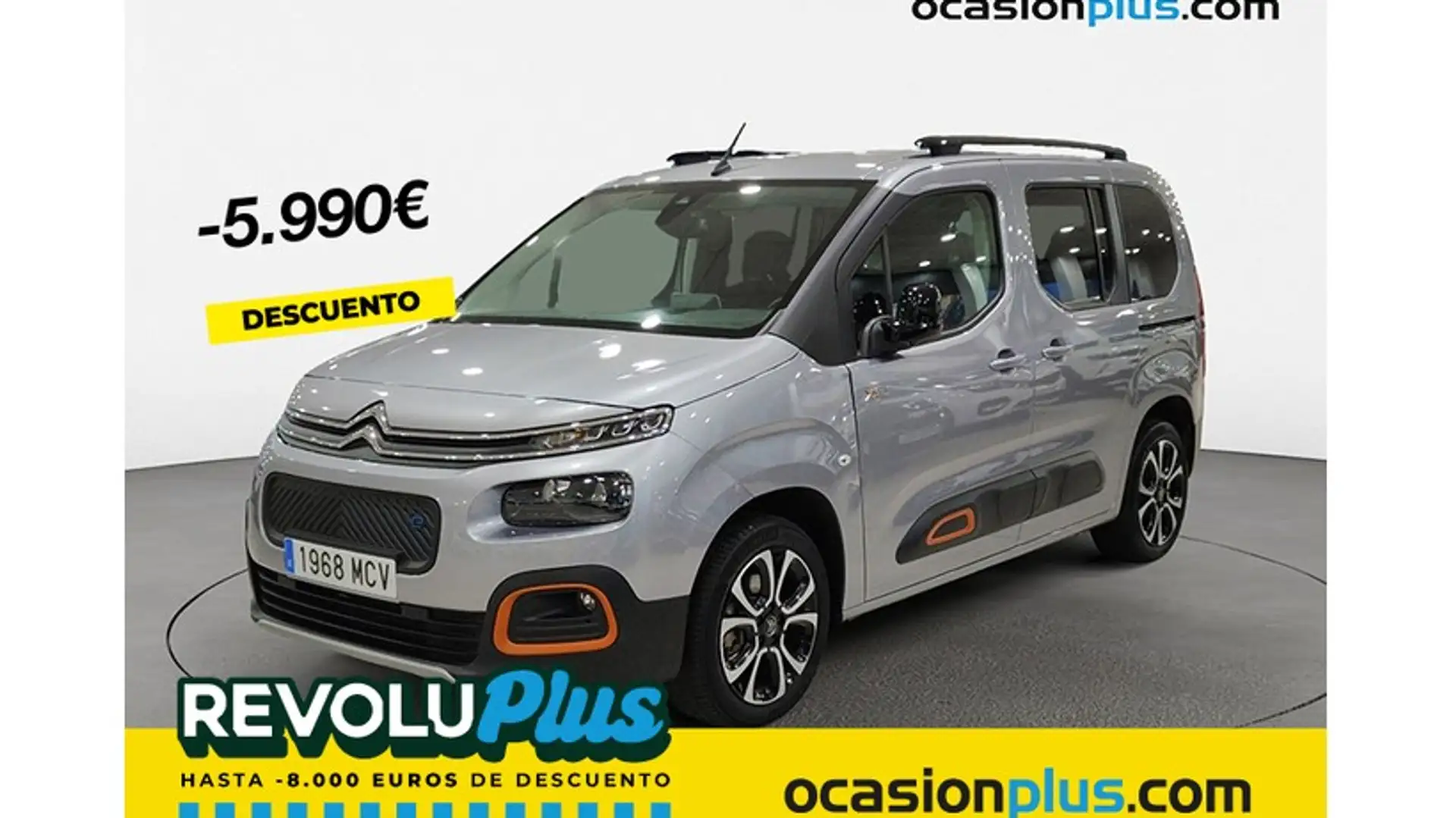 Citroen Berlingo ë-Berlingo 50kWh Talla M Shine Gris - 1