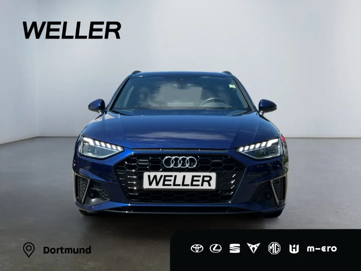 Audi A4 Avant 50 TDI qu tiptronic *S line*Pano*ACC*19''* Blau - 2