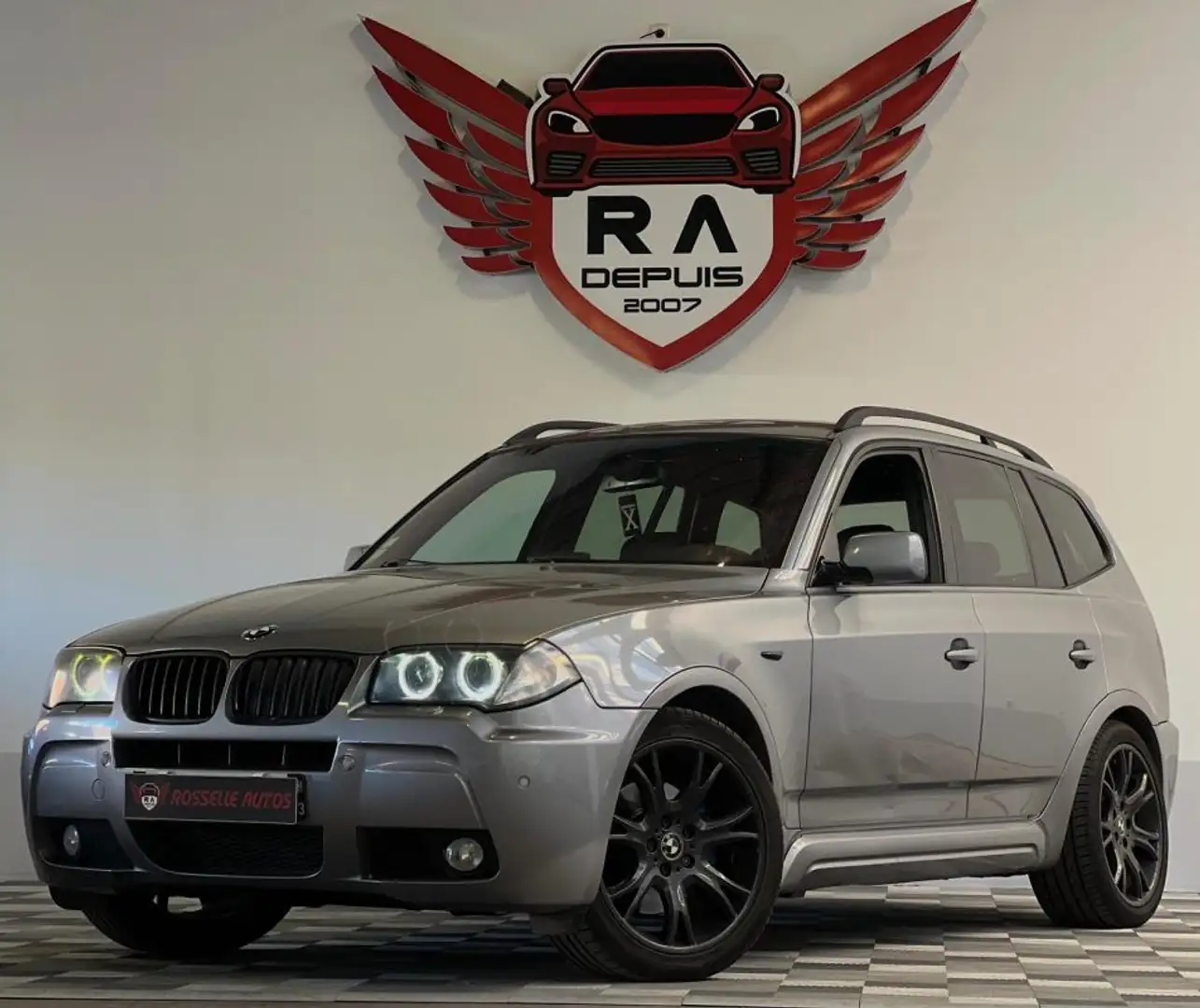 BMW X3 35SD 286CH XDRIVE M SPORT BVA Grijs - 2