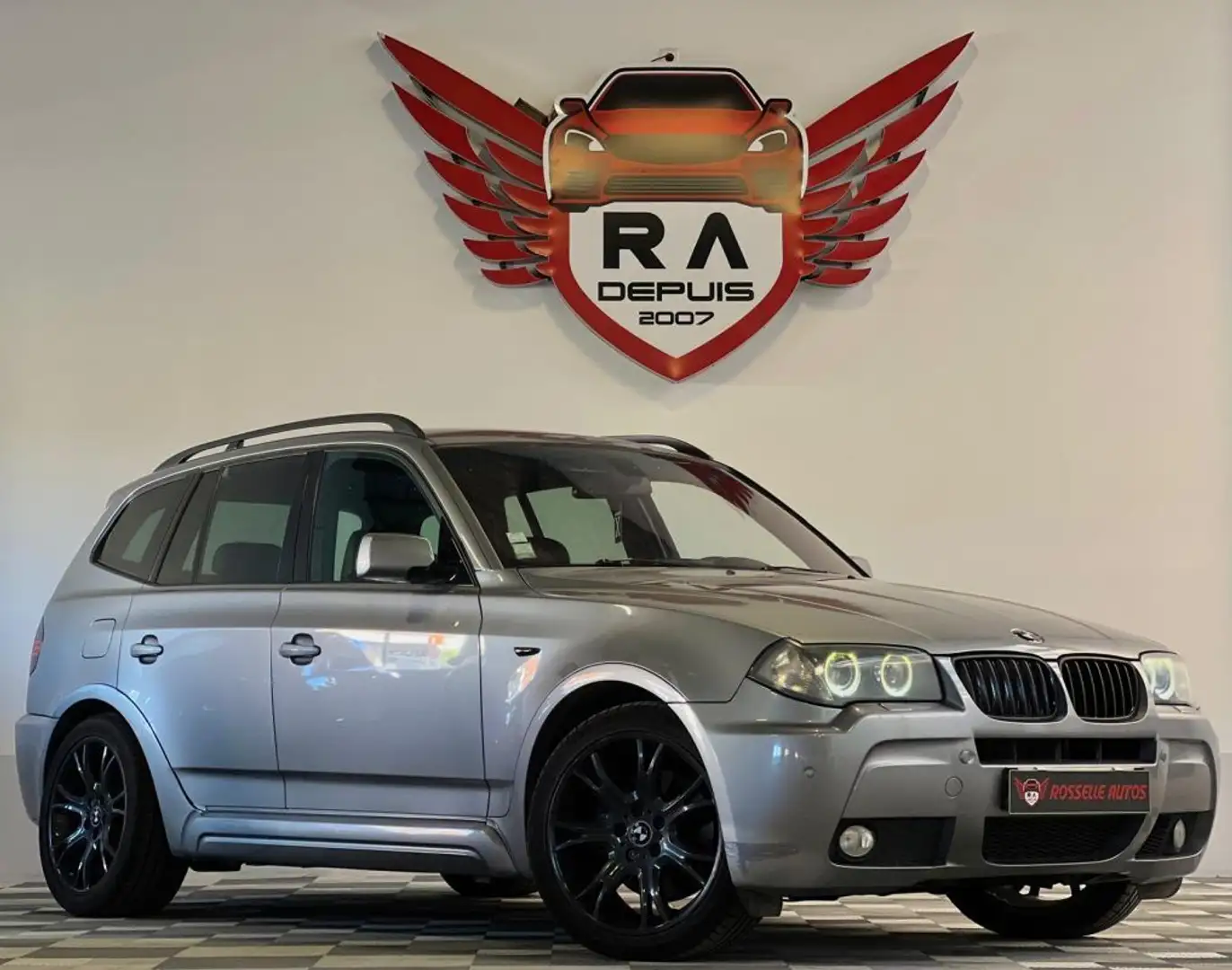 BMW X3 35SD 286CH XDRIVE M SPORT BVA Grijs - 1