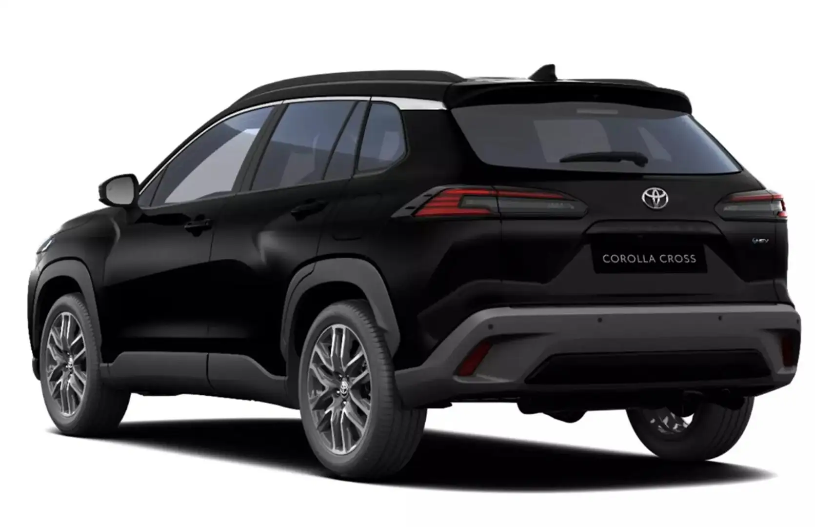 Toyota Corolla Cross Lounge 2.0 HEV 180 CVT Leder Nav 132 kW (179 PS... Чёрный - 2