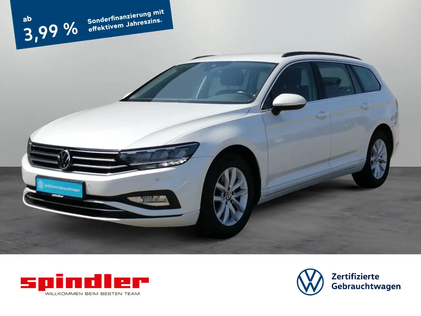 Volkswagen Passat Variant Business 2.0 TDI DSG Navi AHK SHZ Weiß - 1